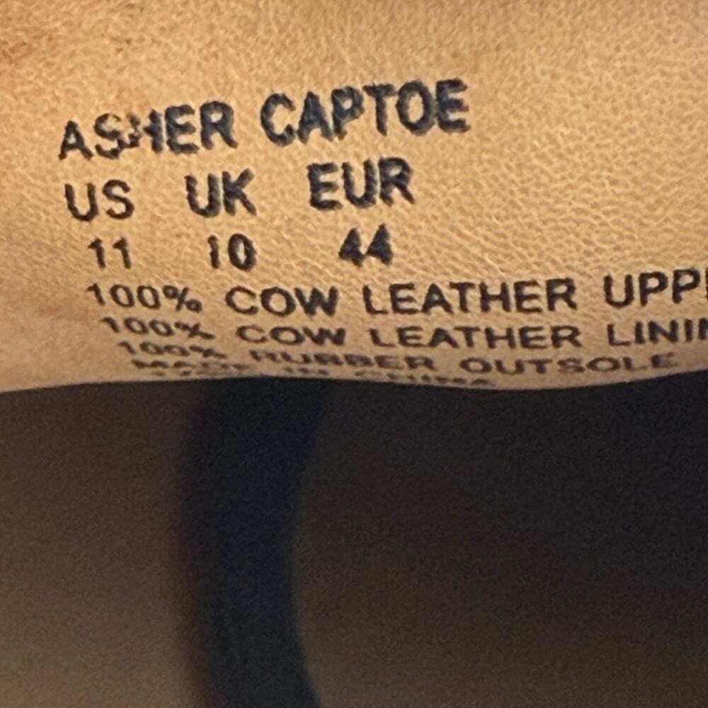 Polo Ralph Lauren Asher Cap Toe Derby Shoes Men’s Size 11 Dark Brown $195 NEW - Picture 8 of 8